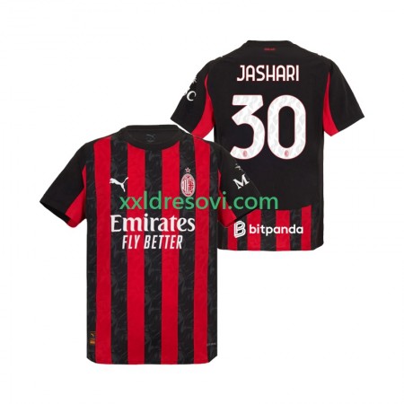 AC Milan Ardon Jashari 30 Domaći Nogometni Dres 2025-2026